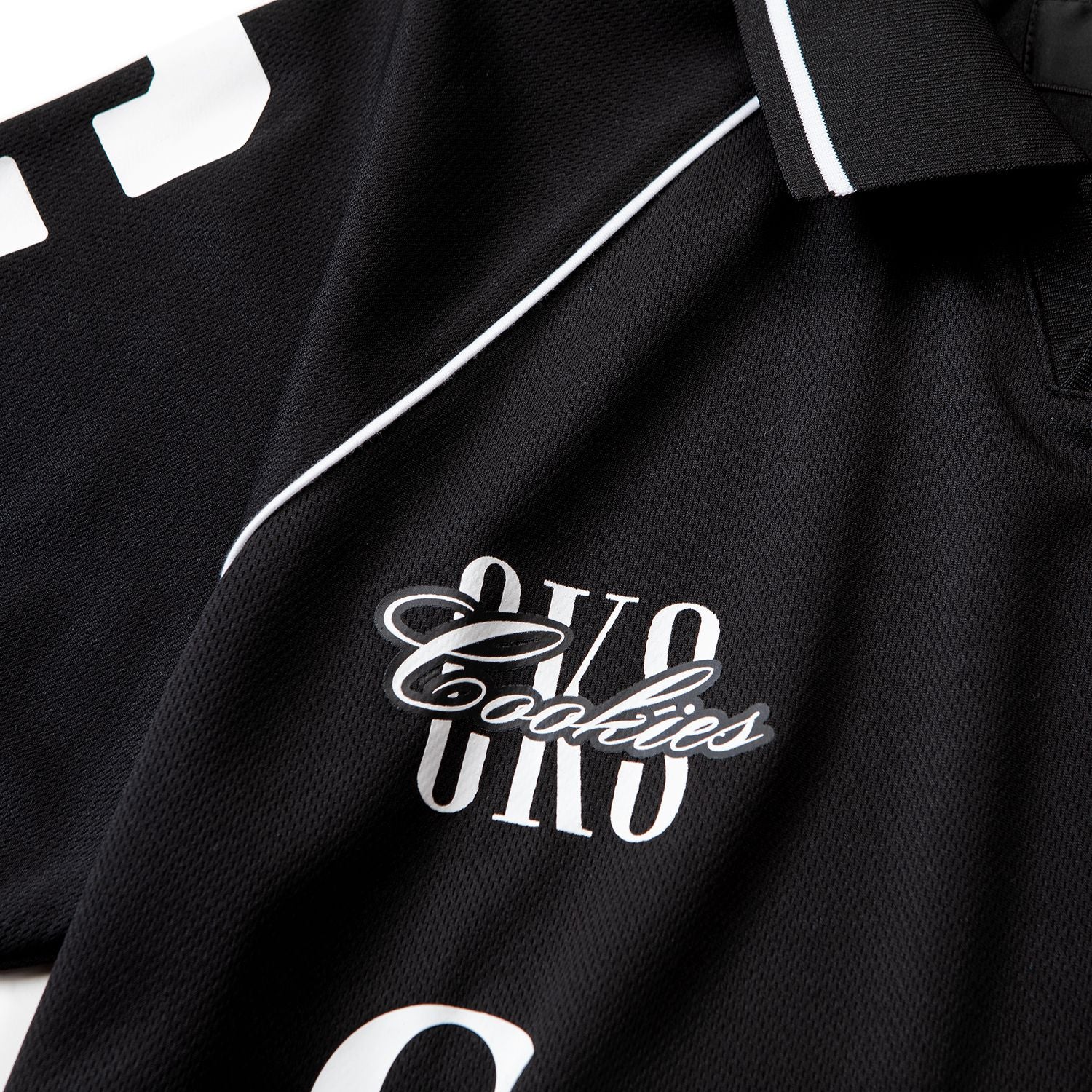 Premiere Mesh Collared Knit - Image 4