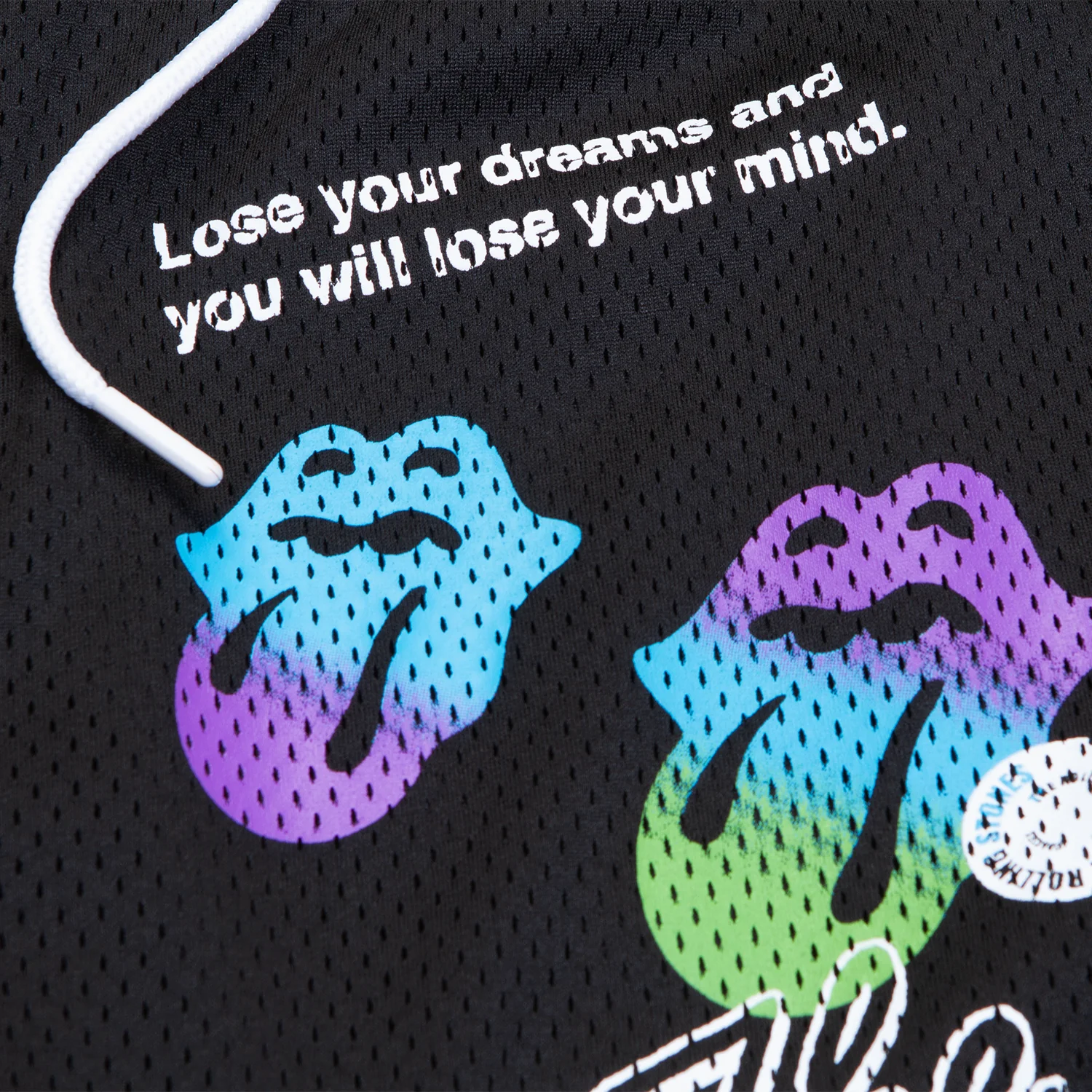 Scratchboard Mesh Shorts - Rolling Stones - Image 4