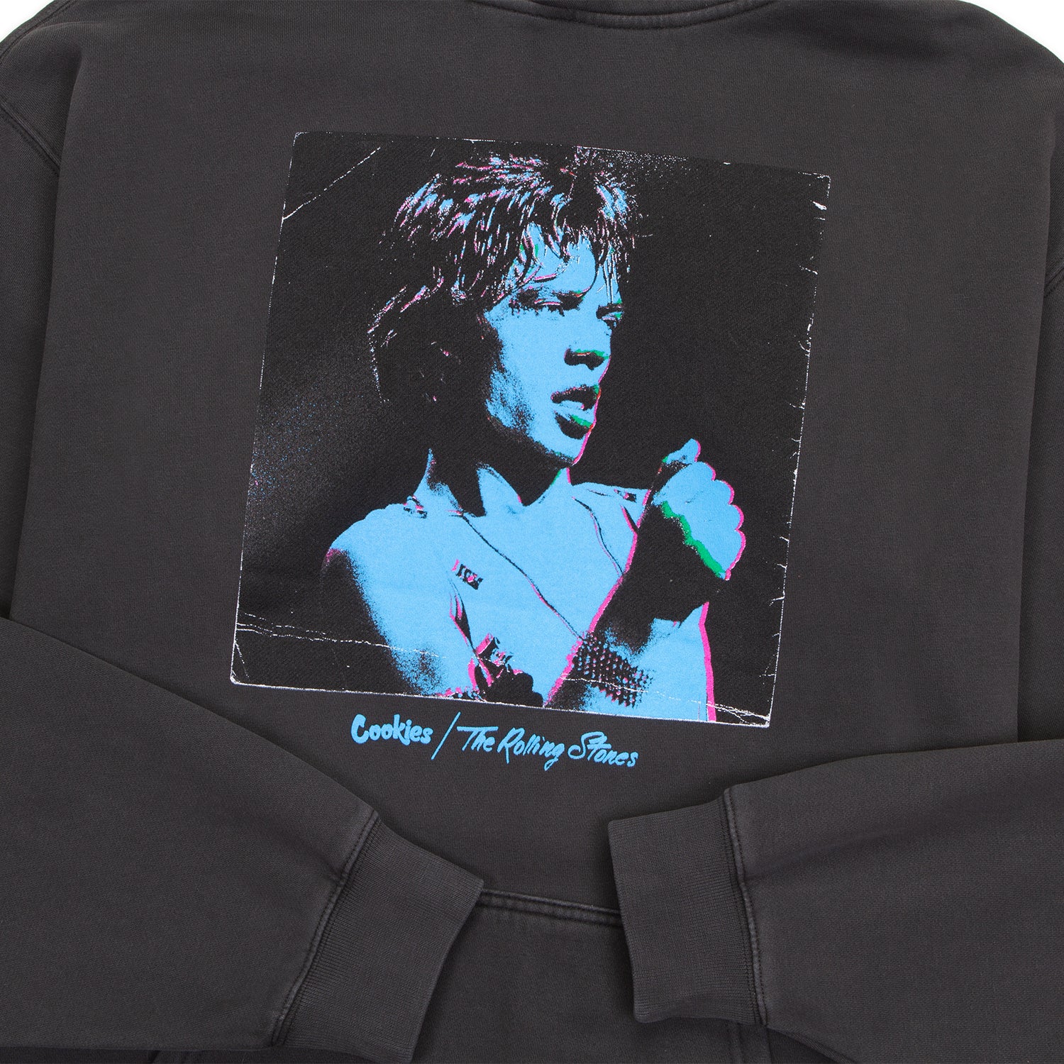 Vintage Mick Jagger Pullover Hoodie- Rolling Stones - Image 2