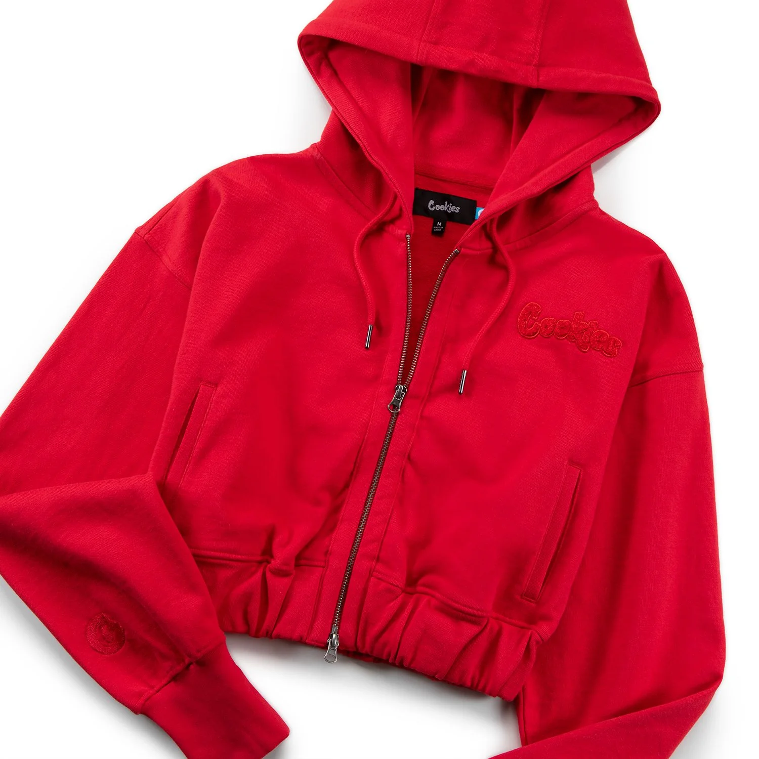 Women's Original Logo Cropped Zip Hoodie - Image 18