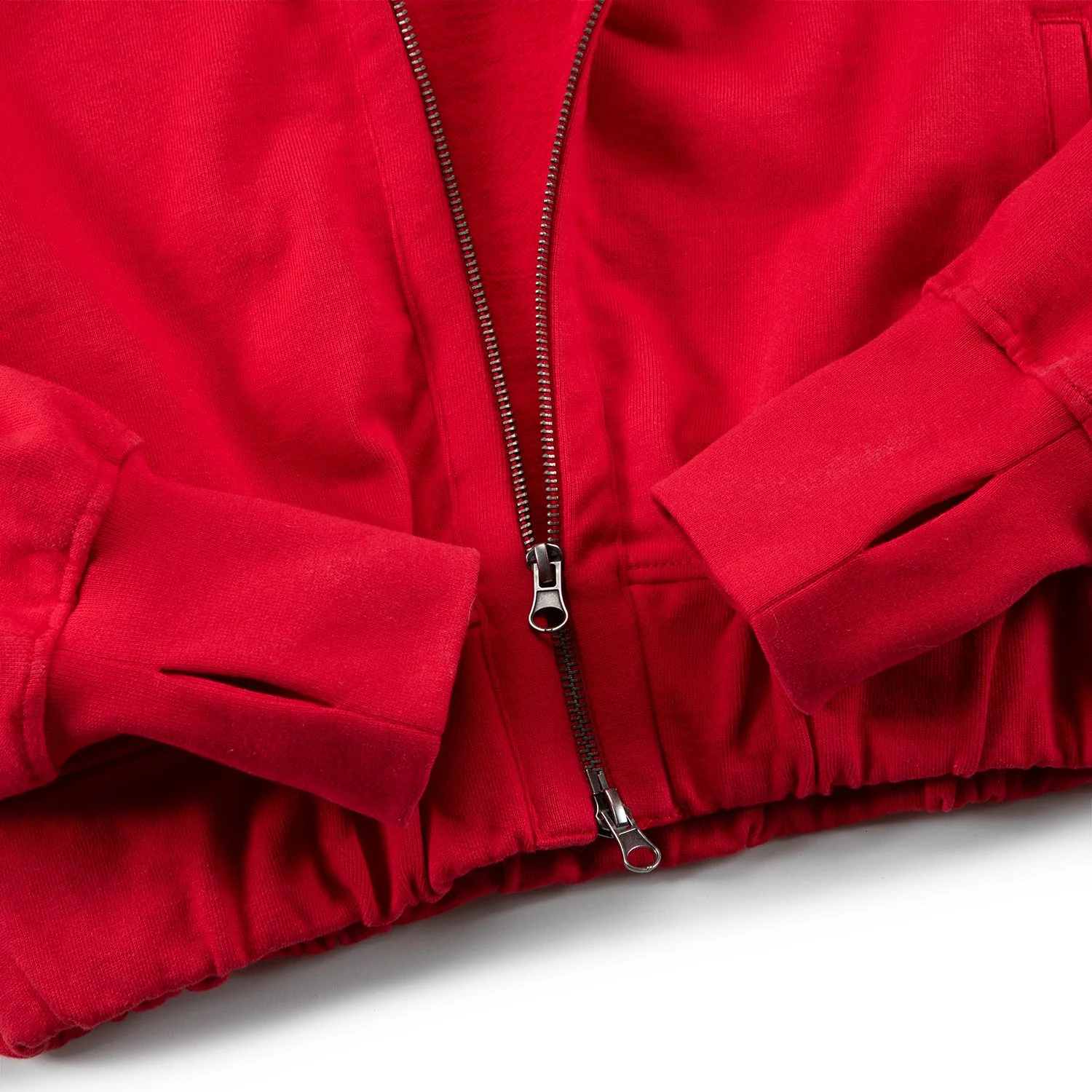 Women's Original Logo Cropped Zip Hoodie - Image 20