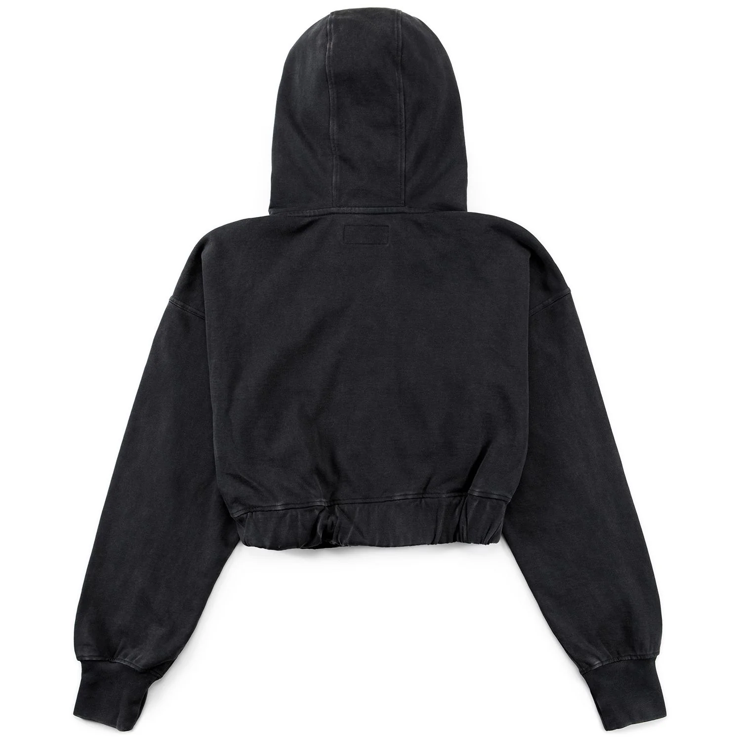 Women's Original Logo Cropped Zip Hoodie - Image 4