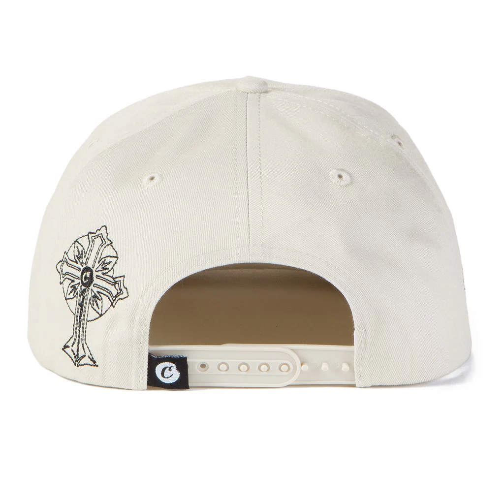 World On Fire 5 Panel Snapback Hat - Image 3