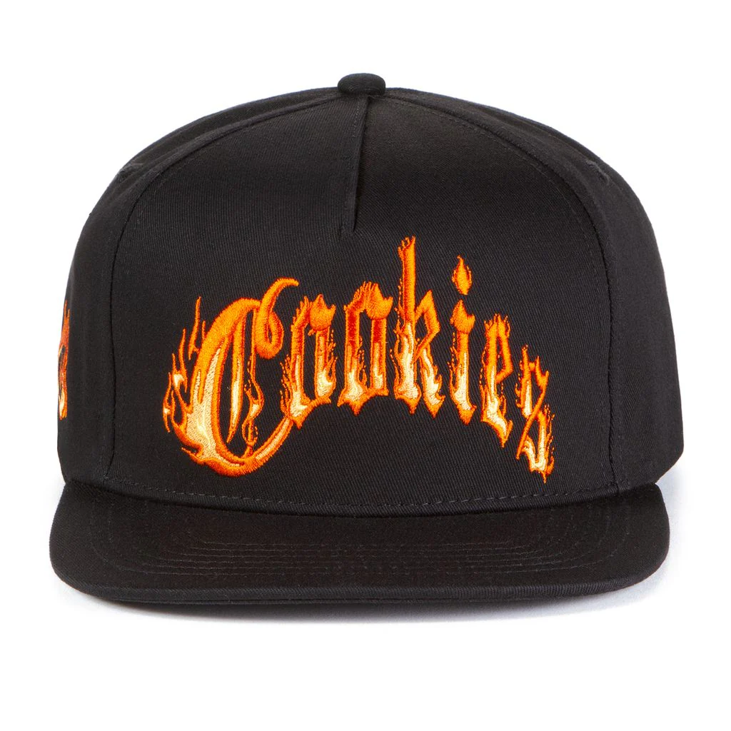 World On Fire 5 Panel Snapback Hat - Image 4