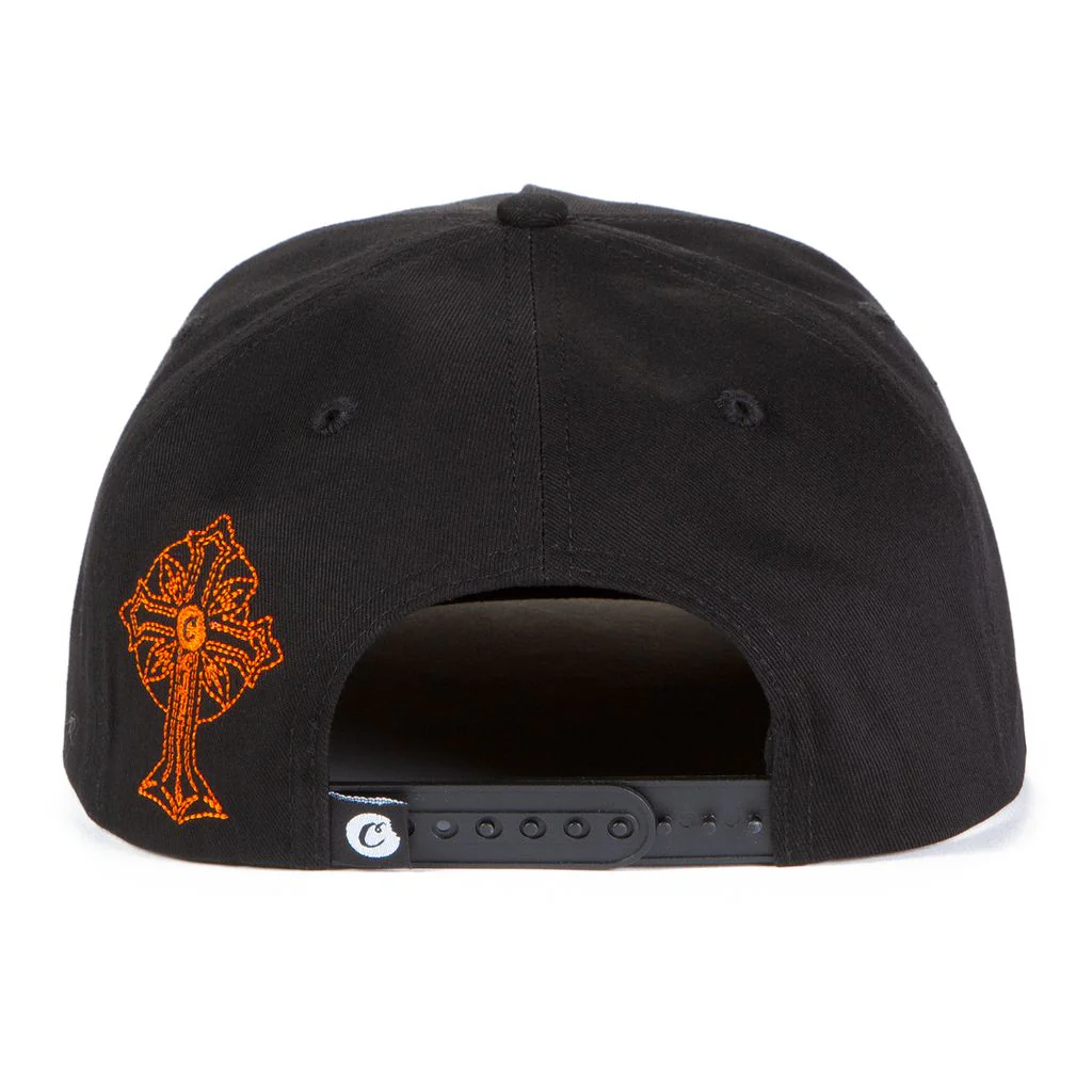 World On Fire 5 Panel Snapback Hat - Image 6