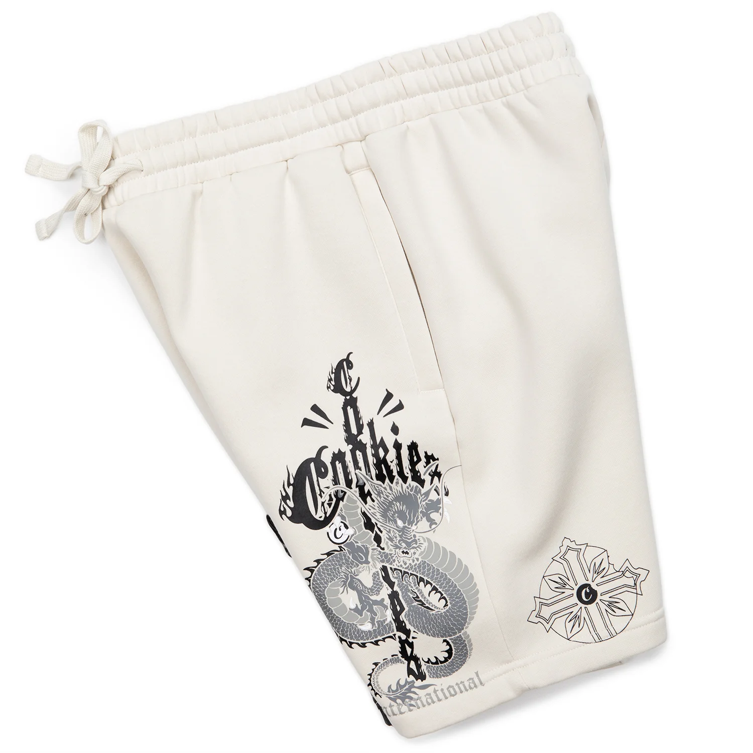 World On Fire Fleece Shorts - Image 5