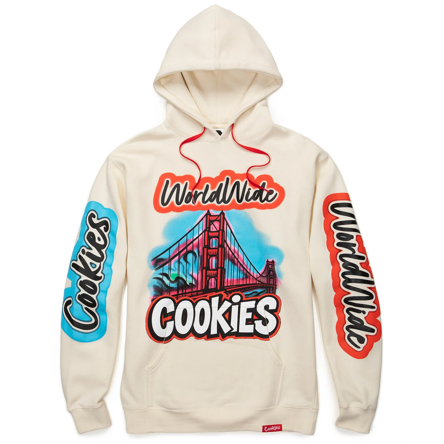 Worldwide Airbrush Pullover Hoodie - Image 3